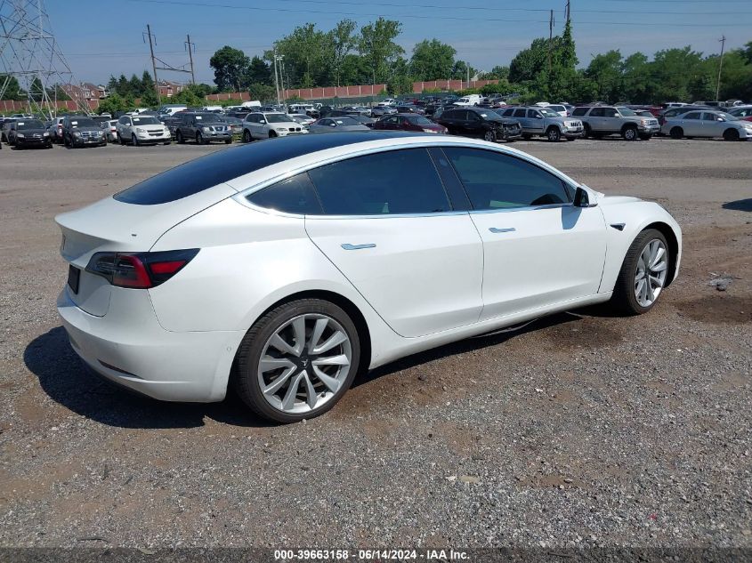 2019 Tesla Model 3 Long Range/Performance VIN: 5YJ3E1EB6KF421837 Lot: 39663158