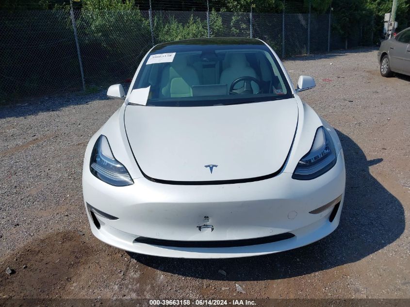 2019 Tesla Model 3 Long Range/Performance VIN: 5YJ3E1EB6KF421837 Lot: 39663158