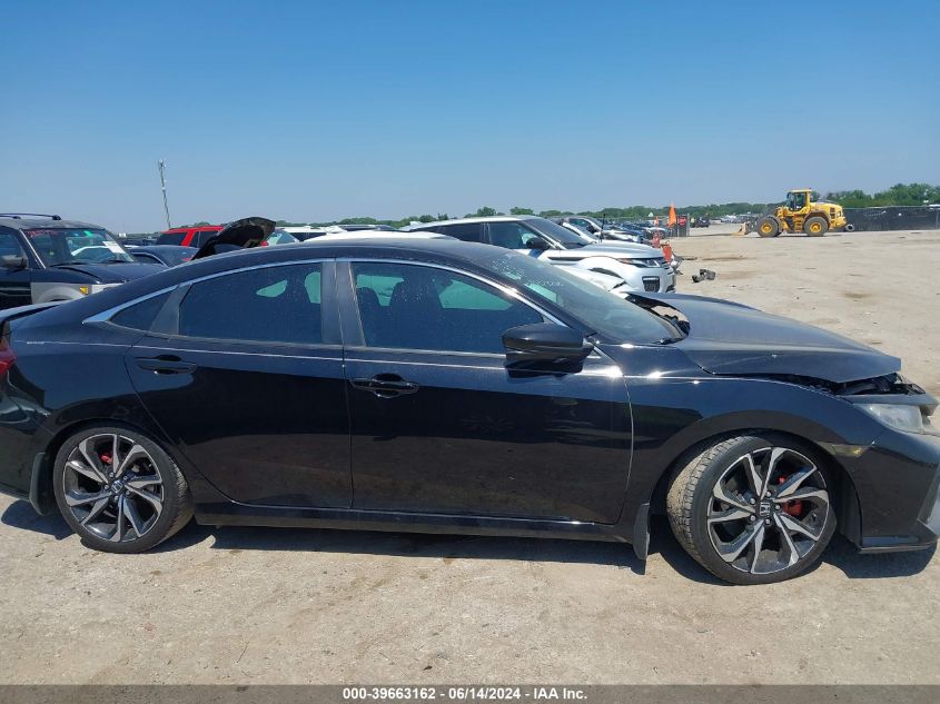 2019 Honda Civic Si VIN: 2HGFC1E57KH700304 Lot: 39663162