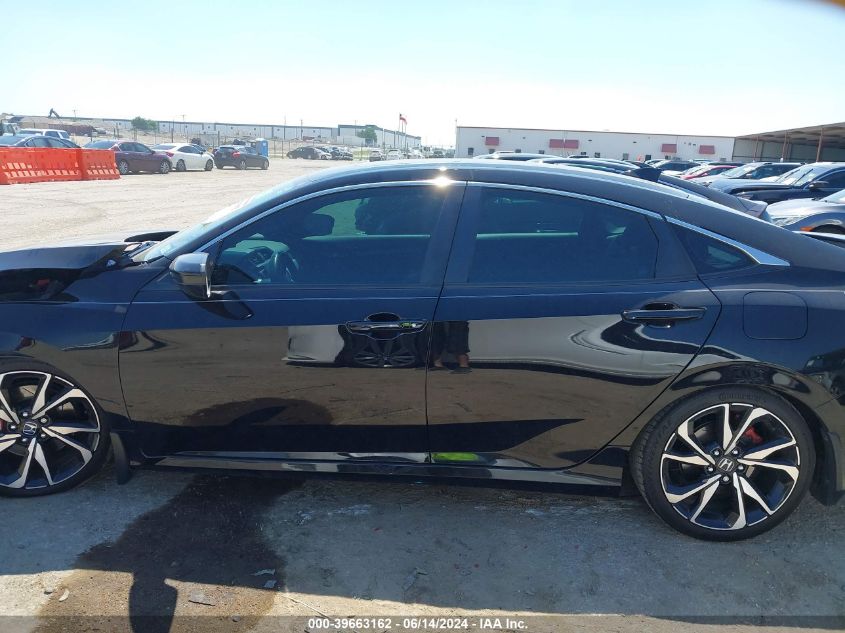 2019 Honda Civic Si VIN: 2HGFC1E57KH700304 Lot: 39663162