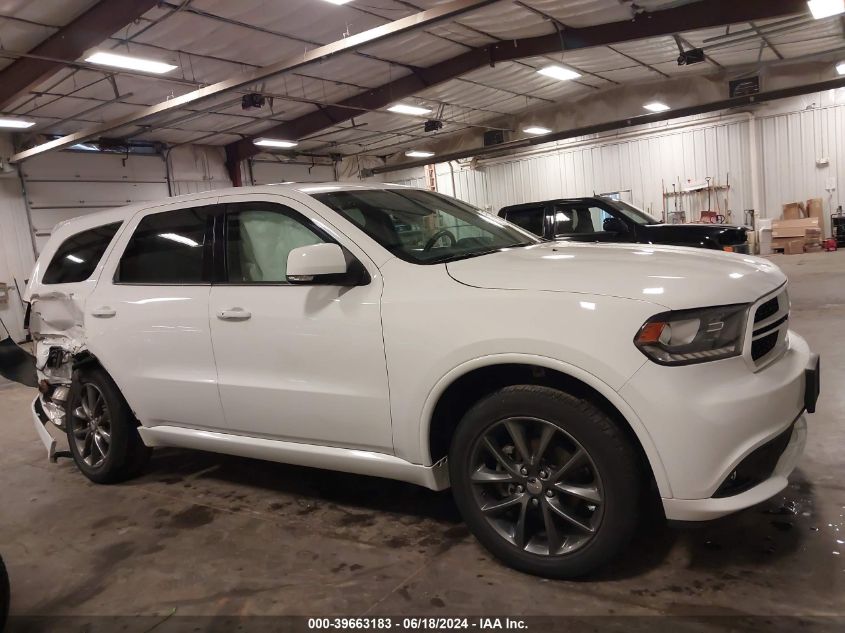 2018 Dodge Durango Gt VIN: 1C4RDJDG9JC242178 Lot: 39663183