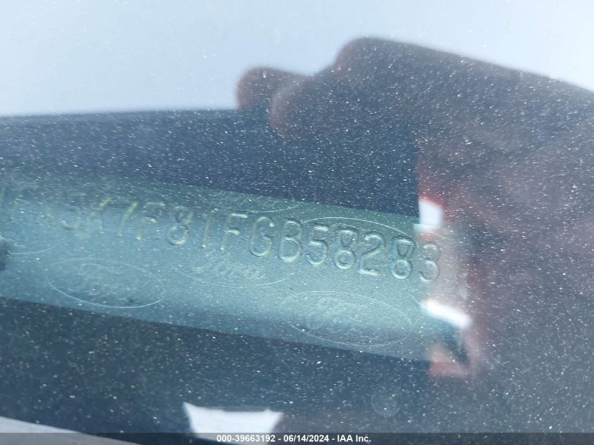 2015 FORD EXPLORER LIMITED - 1FM5K7F81FGB58283