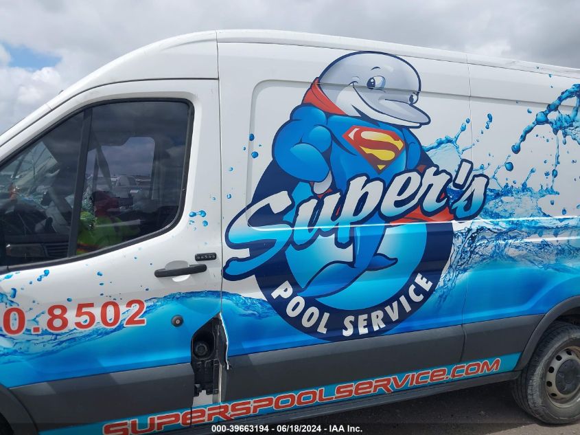 2016 Ford Transit-250 VIN: 1FTYR2CM5GKA28815 Lot: 39663194