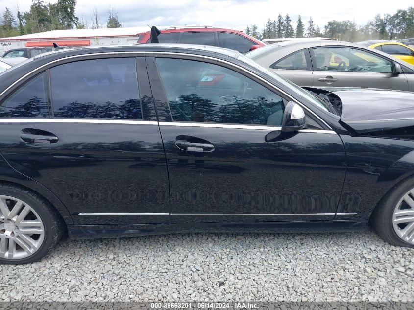 2009 Mercedes-Benz C 300 Luxury 4Matic/Sport 4Matic VIN: WDDGF81X29R058004 Lot: 39663201