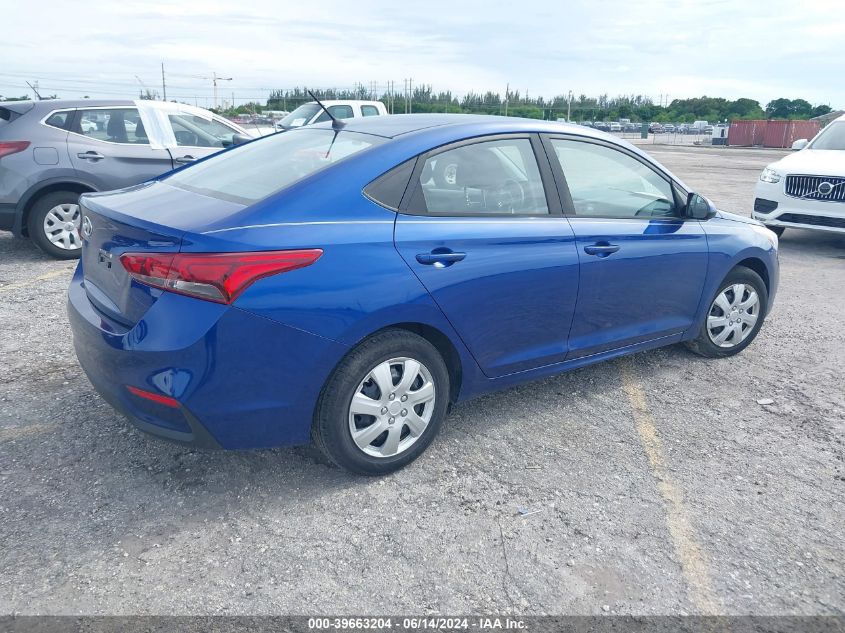 2019 Hyundai Accent Se VIN: 3KPC24A3XKE054164 Lot: 39663204