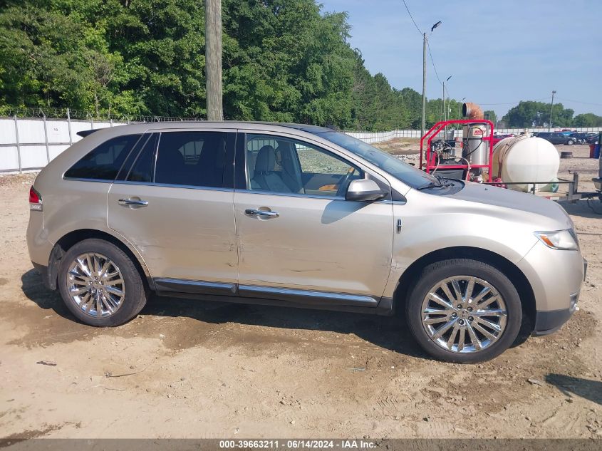 2011 Lincoln Mkx VIN: 2LMDJ8JKXBBJ28017 Lot: 39663211