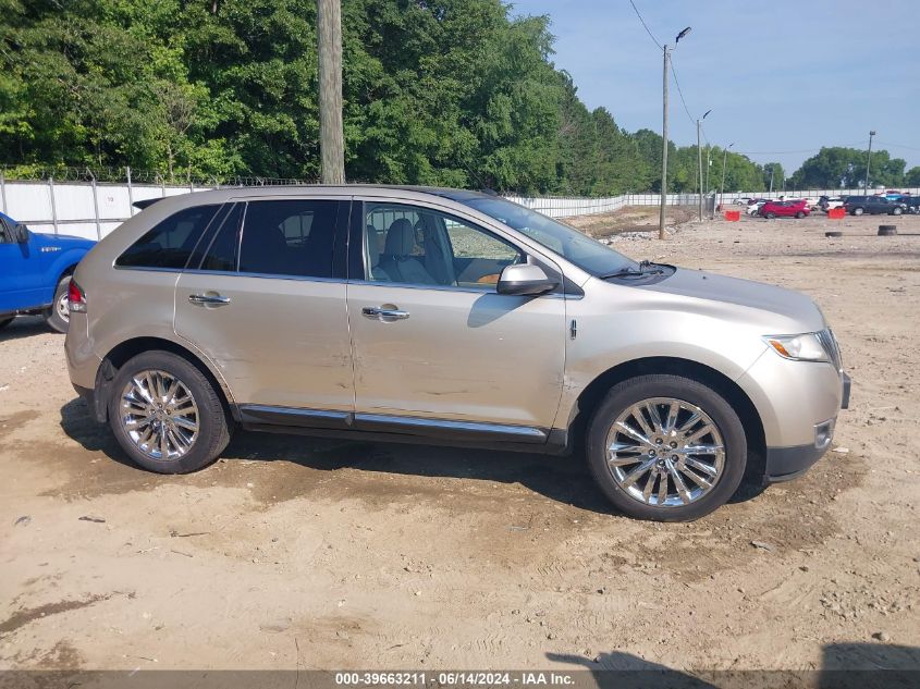 2011 Lincoln Mkx VIN: 2LMDJ8JKXBBJ28017 Lot: 39663211