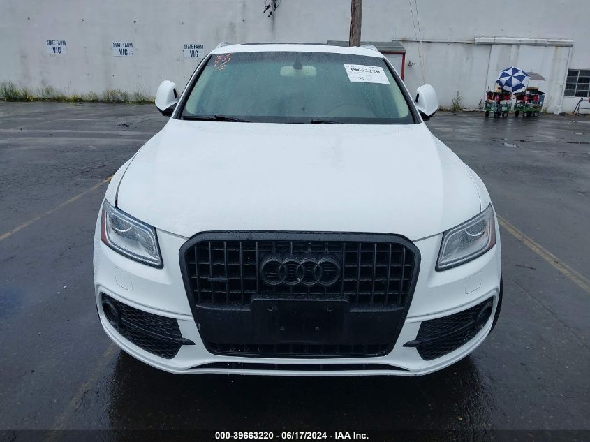 2017 Audi Q5 3.0T Premium Plus VIN: WA1D7AFP0HA009627 Lot: 39663220