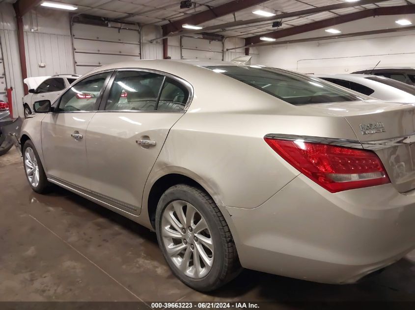 2016 Buick Lacrosse Leather VIN: 1G4GB5G38GF156828 Lot: 39663223