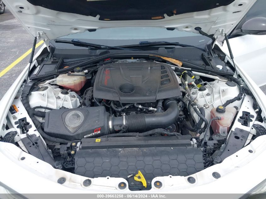 2018 Alfa Romeo Giulia Awd VIN: ZARFAEDN1J7579976 Lot: 39663258