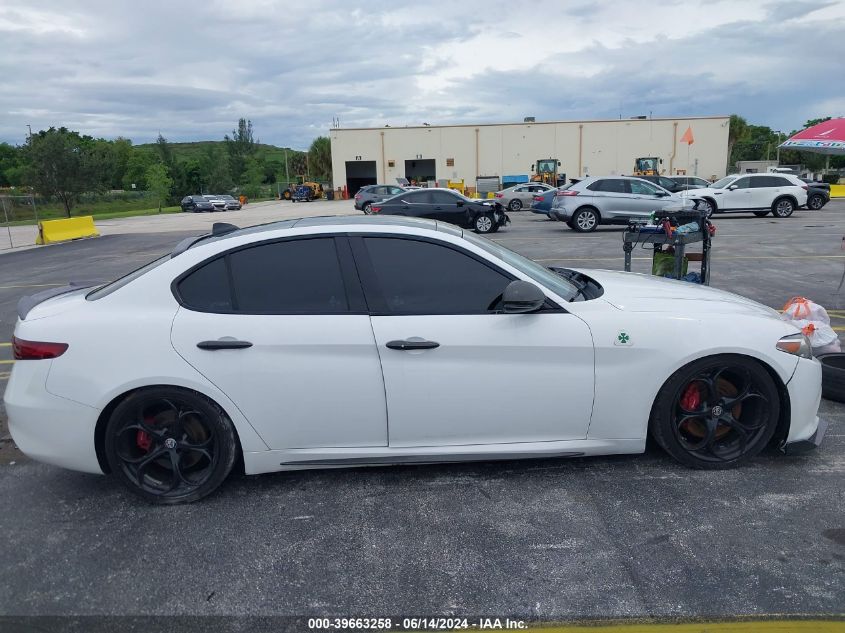 2018 Alfa Romeo Giulia Awd VIN: ZARFAEDN1J7579976 Lot: 39663258