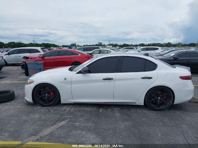 2018 Alfa Romeo Giulia Awd VIN: ZARFAEDN1J7579976 Lot: 39663258