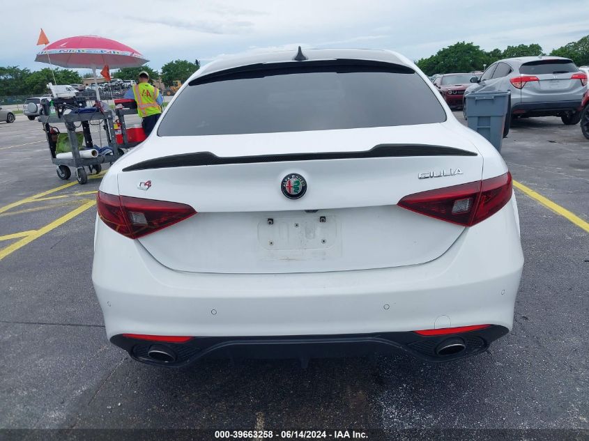 2018 Alfa Romeo Giulia Awd VIN: ZARFAEDN1J7579976 Lot: 39663258