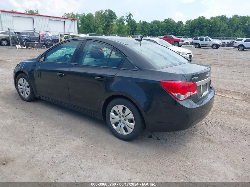 2013 Chevrolet Cruze Ls Auto VIN: 1G1PA5SG9D7295768 Lot: 39663269