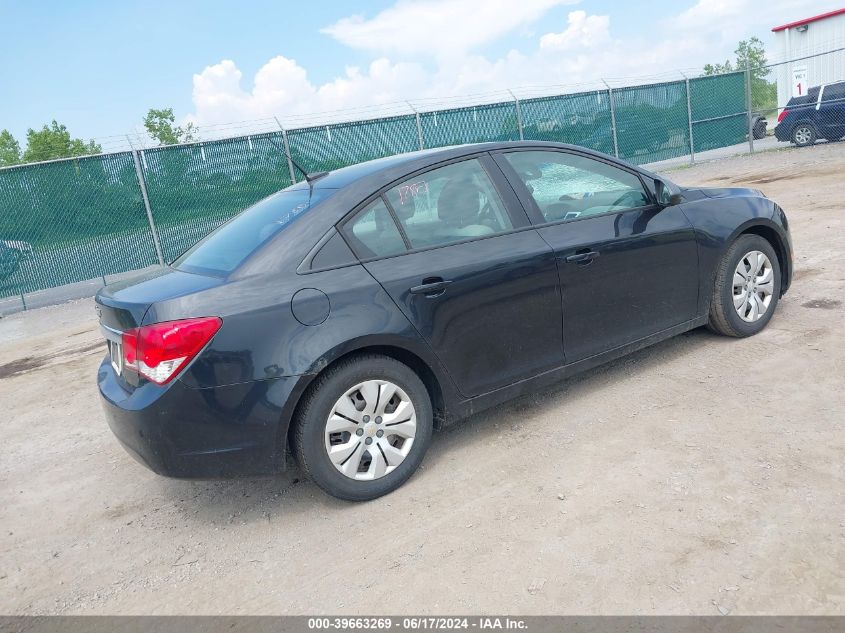 2013 Chevrolet Cruze Ls Auto VIN: 1G1PA5SG9D7295768 Lot: 39663269