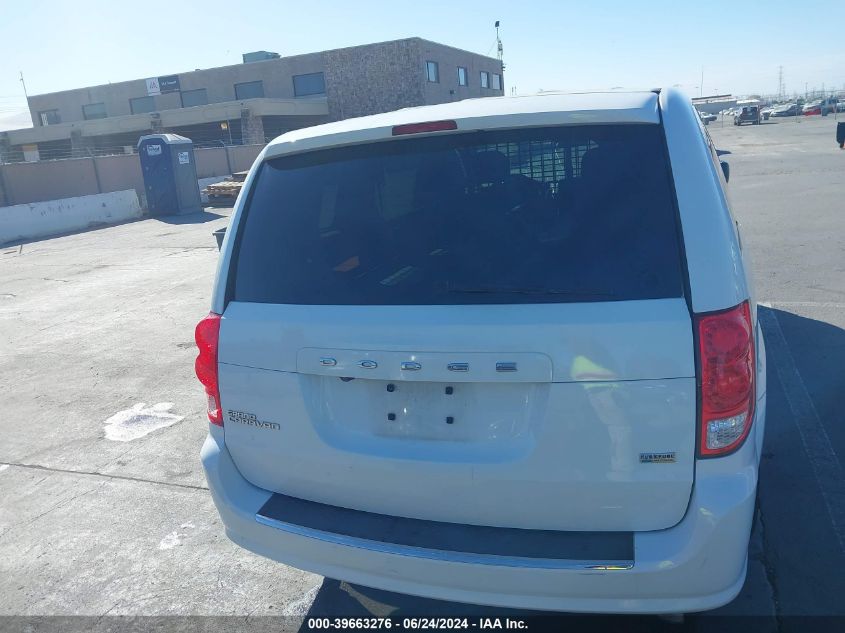 2018 Dodge Grand Caravan Se VIN: 2C4RDGBG9JR318544 Lot: 39663276