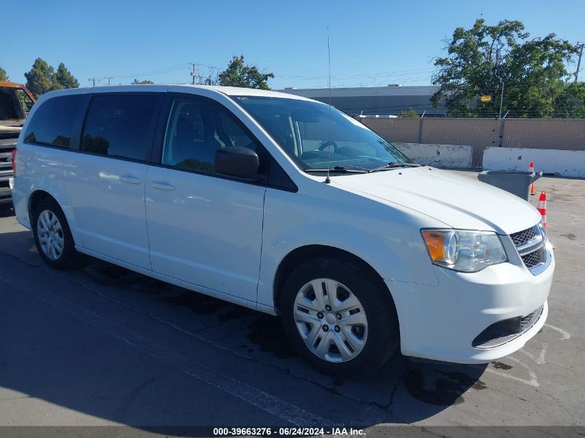 2018 Dodge Grand Caravan Se VIN: 2C4RDGBG9JR318544 Lot: 39663276