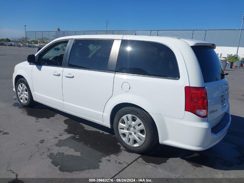 2018 Dodge Grand Caravan Se VIN: 2C4RDGBG9JR318544 Lot: 39663276