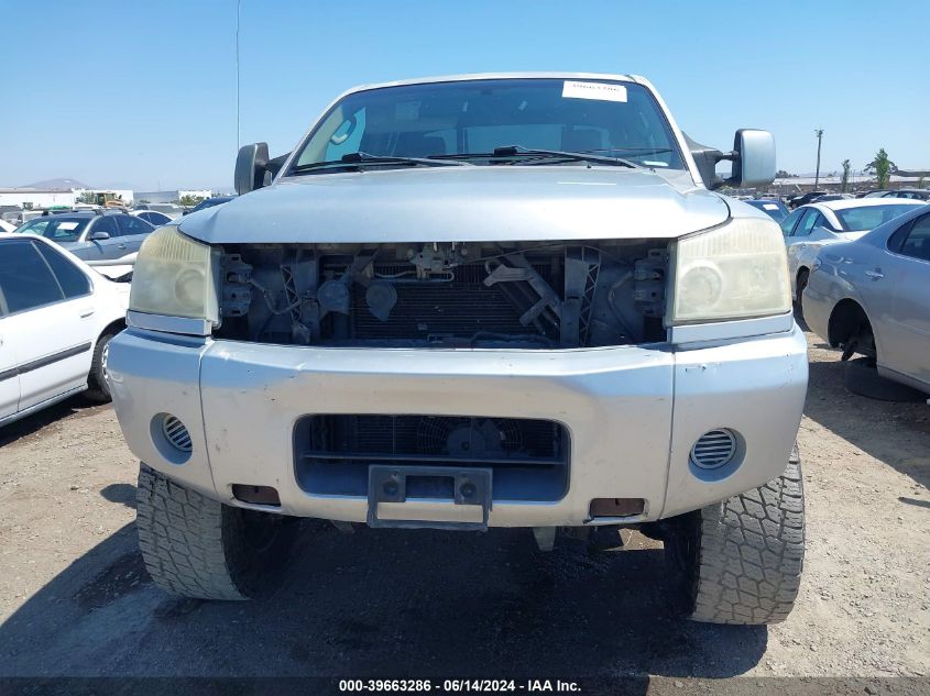 2006 Nissan Titan Xe VIN: 1N6AA07AX6N531277 Lot: 39663286