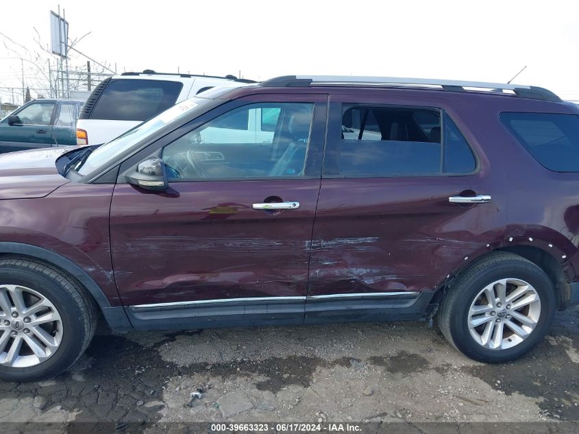 2011 Ford Explorer Xlt VIN: 1FMHK7D8XBGA61366 Lot: 39663323