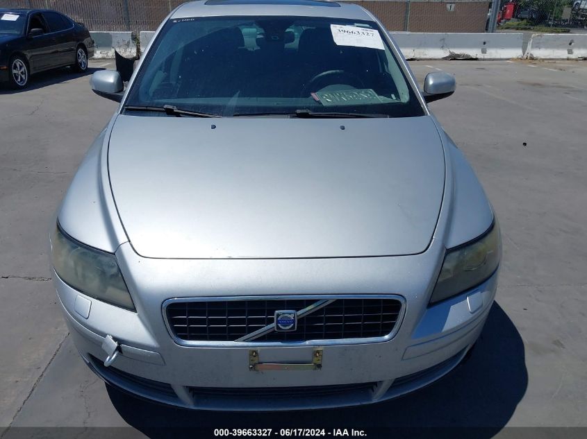 2007 Volvo S40 2.4I VIN: YV1MS382872251375 Lot: 39663327