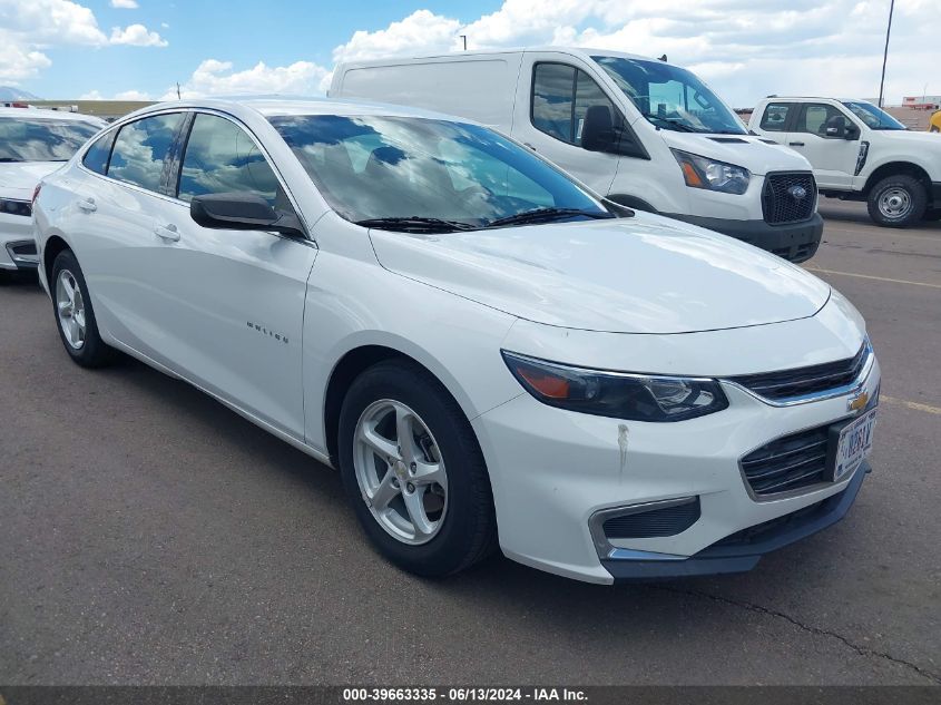 2018 Chevrolet Malibu 1Fl VIN: 1G1ZC5ST1JF196671 Lot: 39663335