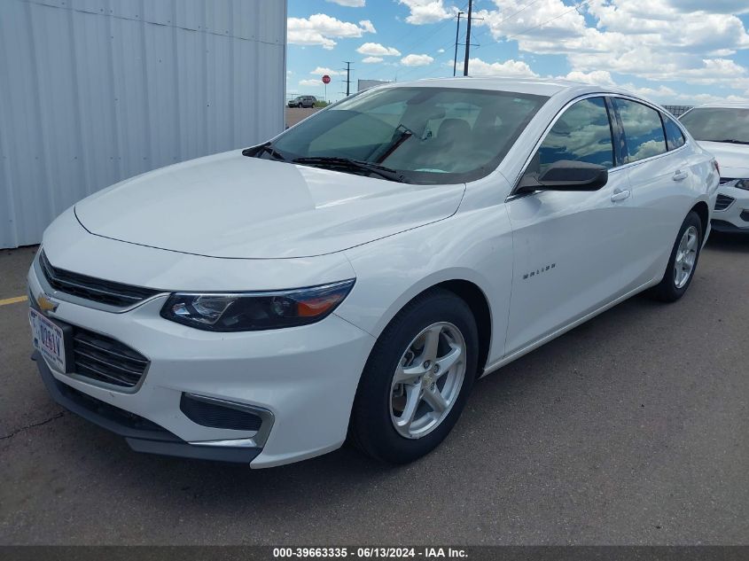 2018 Chevrolet Malibu 1Fl VIN: 1G1ZC5ST1JF196671 Lot: 39663335