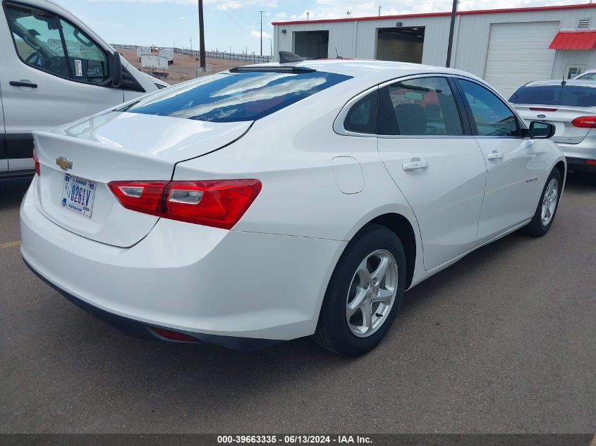 2018 Chevrolet Malibu 1Fl VIN: 1G1ZC5ST1JF196671 Lot: 39663335