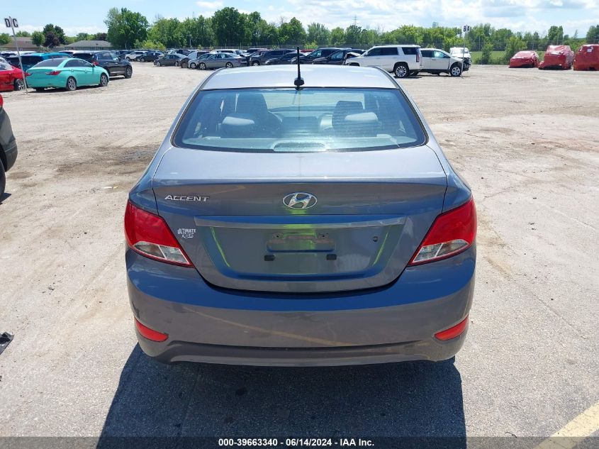 2015 Hyundai Accent Gls VIN: KMHCT4AE9FU901547 Lot: 39663340