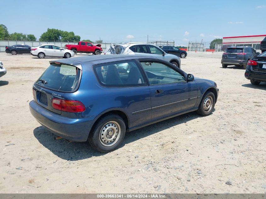 1994 Honda Civic Dx VIN: 2HGEH2365RH510638 Lot: 39663341