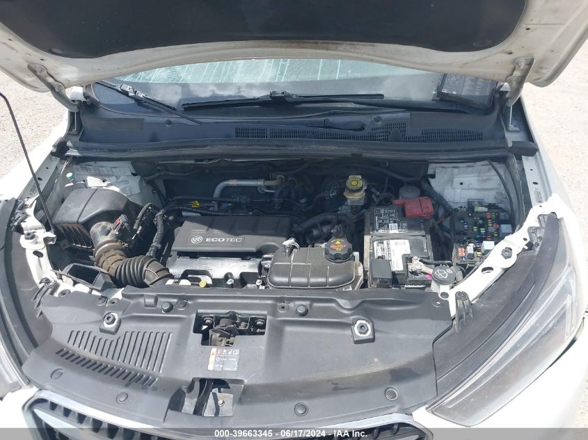 2017 Buick Encore Preferred VIN: KL4CJASB6HB204410 Lot: 39663345