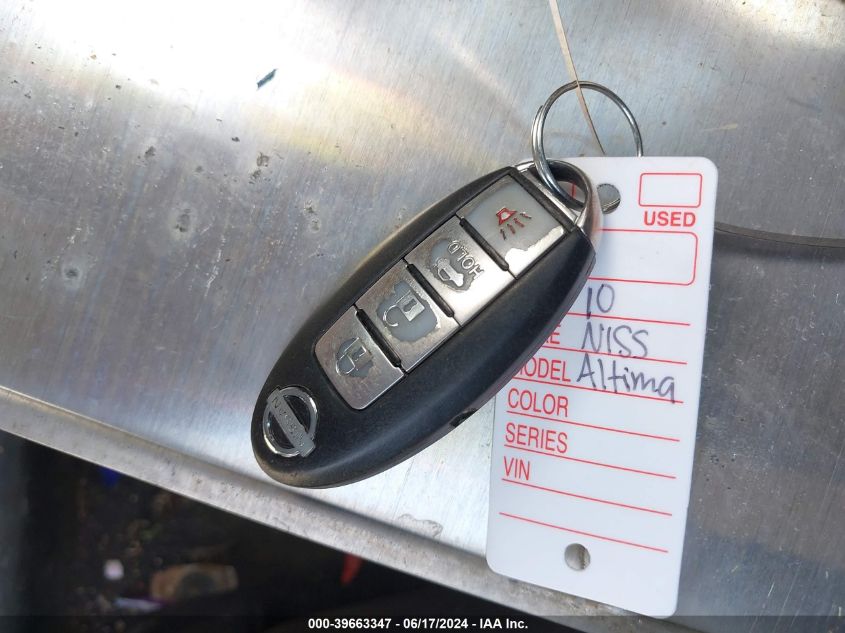 2010 Nissan Altima 2.5 S VIN: 1N4AL2AP9AN510957 Lot: 39663347