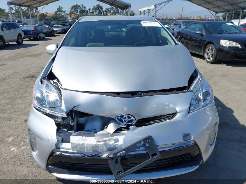 2015 Toyota Prius Two VIN: JTDKN3DU2F0410980 Lot: 39663349