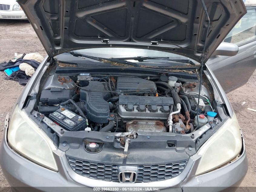 2004 Honda Civic Ex VIN: 1HGEM21934L006546 Lot: 39663350