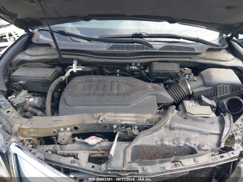 2016 Acura Mdx Advance Entertainment Packages/Advance Package VIN: 5FRYD4H99GB008772 Lot: 39663361