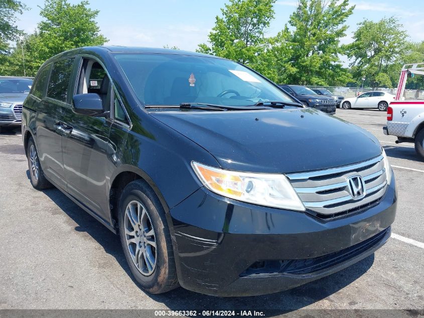 2013 Honda Odyssey Ex-L VIN: 5FNRL5H68DB068378 Lot: 39663362