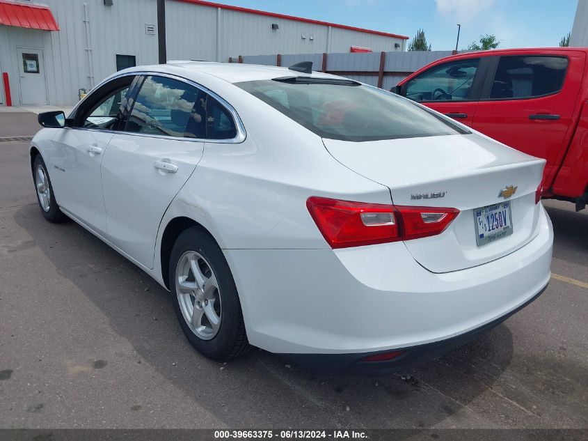 2018 Chevrolet Malibu 1Fl VIN: 1G1ZC5ST8JF196182 Lot: 39663375