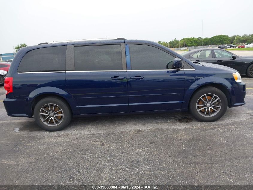 2016 Dodge Grand Caravan Sxt VIN: 2C4RDGCG6GR219459 Lot: 39663384