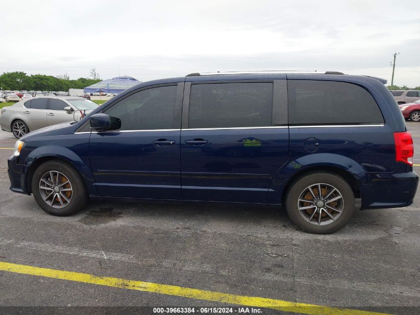 2016 Dodge Grand Caravan Sxt VIN: 2C4RDGCG6GR219459 Lot: 39663384