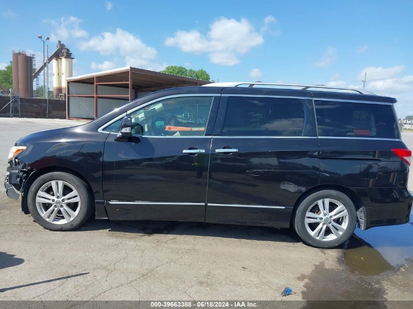 2012 Nissan Quest Sl VIN: JN8AE2KP1C9035419 Lot: 39663388