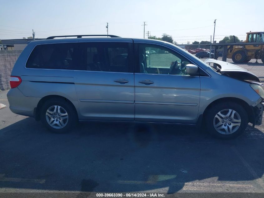 2006 Honda Odyssey Ex-L VIN: 5FNRL38736B061645 Lot: 39663390