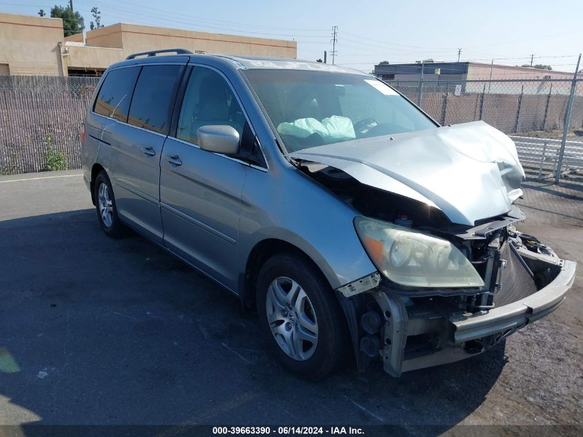 2006 Honda Odyssey Ex-L VIN: 5FNRL38736B061645 Lot: 39663390