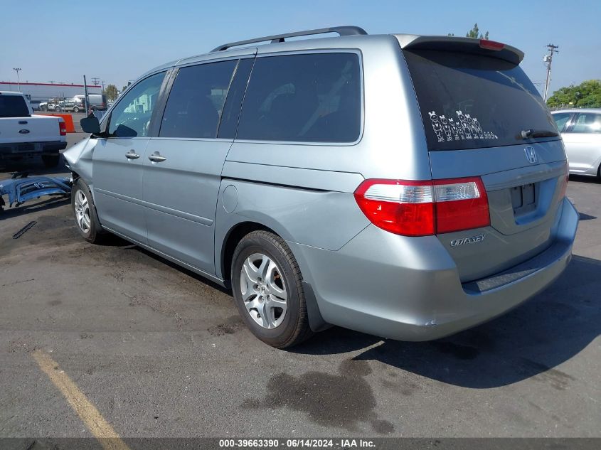 2006 Honda Odyssey Ex-L VIN: 5FNRL38736B061645 Lot: 39663390