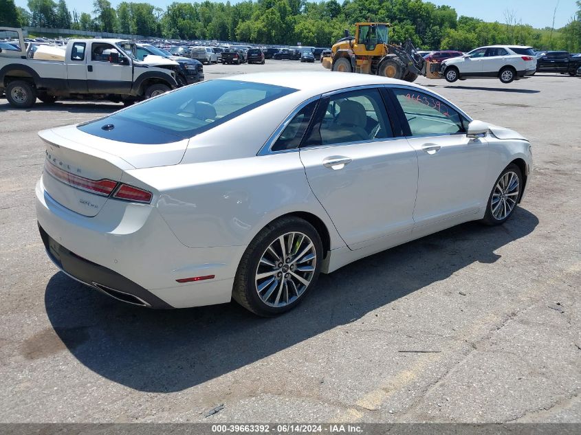 2017 Lincoln Mkz Select VIN: 3LN6L5D98HR601400 Lot: 39663392