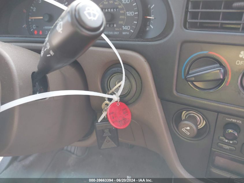 1993 Toyota Camry Le VIN: JT2SK12E1P0185720 Lot: 39663394