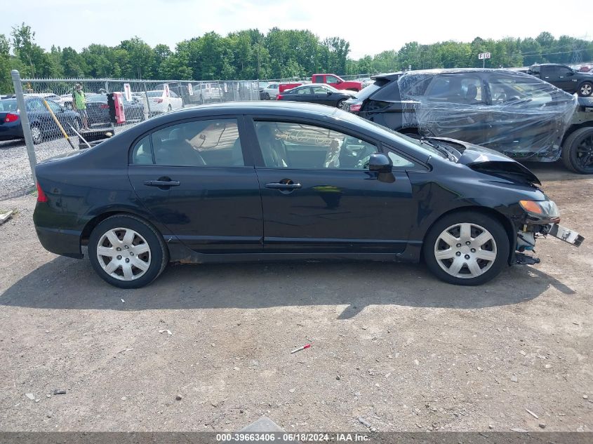 2007 Honda Civic Lx VIN: 1HGFA16567L059077 Lot: 39663406