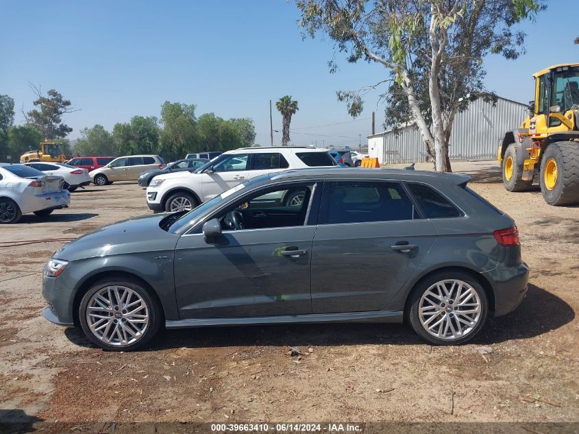 2018 Audi A3 E-Tron 1.4T Premium VIN: WAUTPBFFXJA056584 Lot: 39663410