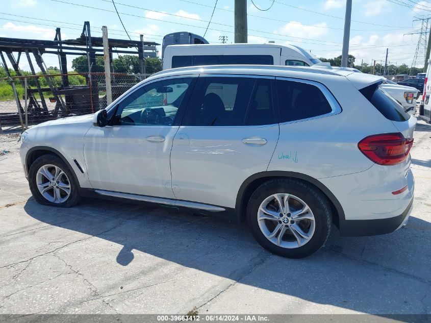 2020 BMW X3 Sdrive30I VIN: 5UXTY3C06LLU72756 Lot: 39663412