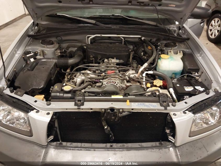 2004 Subaru Forester 2.5X VIN: JF1SG63694H749299 Lot: 39663416