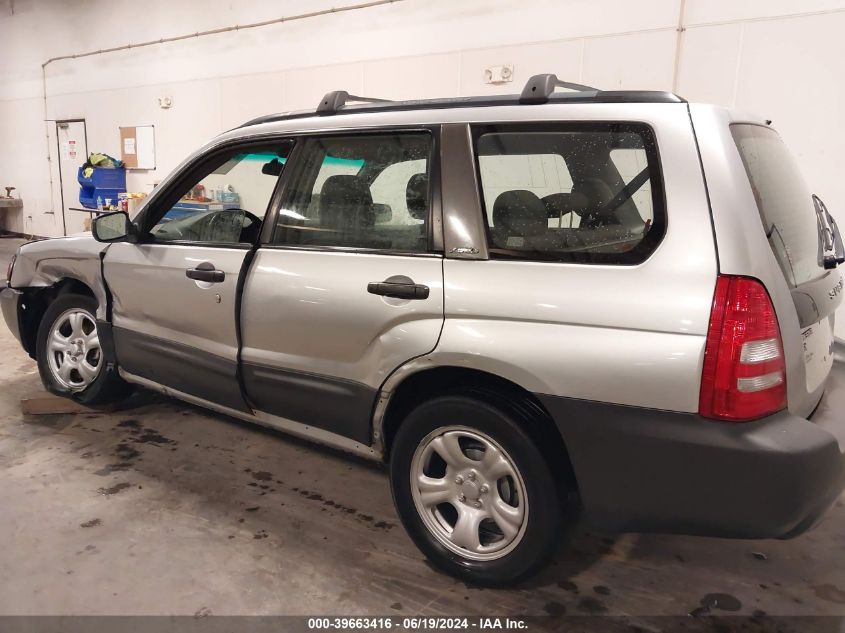 2004 Subaru Forester 2.5X VIN: JF1SG63694H749299 Lot: 39663416